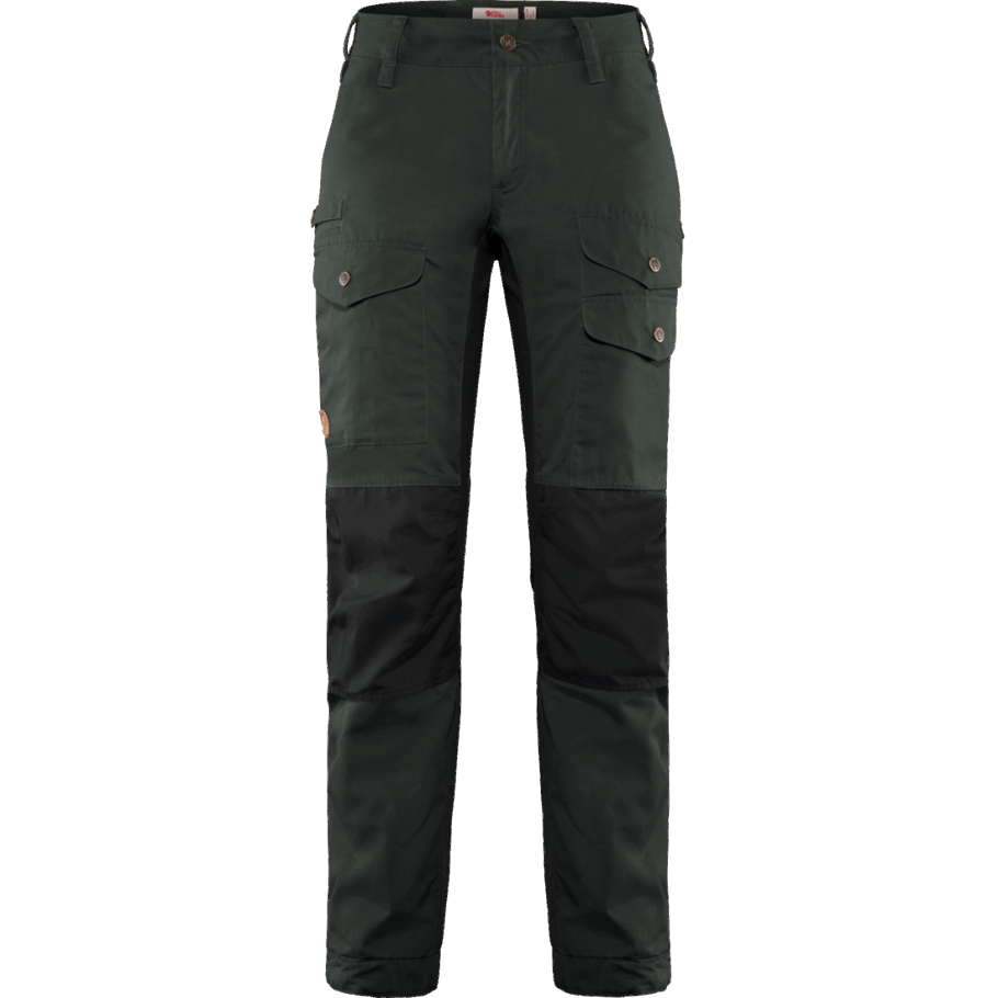Fjällräven Fashion Vidda Pro Ventilated Trs W Short Gris Oscuro-negro