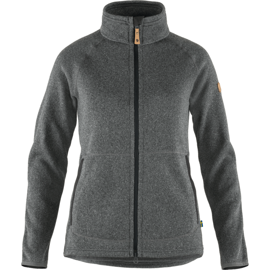 Fjällräven Moda Gris Oscuro Övik Suéter Polar Con Cremallera W