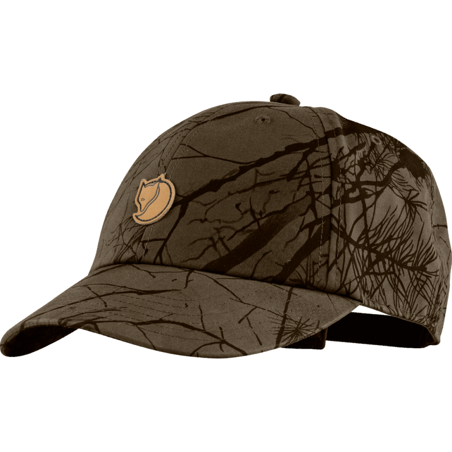 Gorra De Camuflaje Verde Oliva Oscuro Lapland Camo Moda Fjällräven