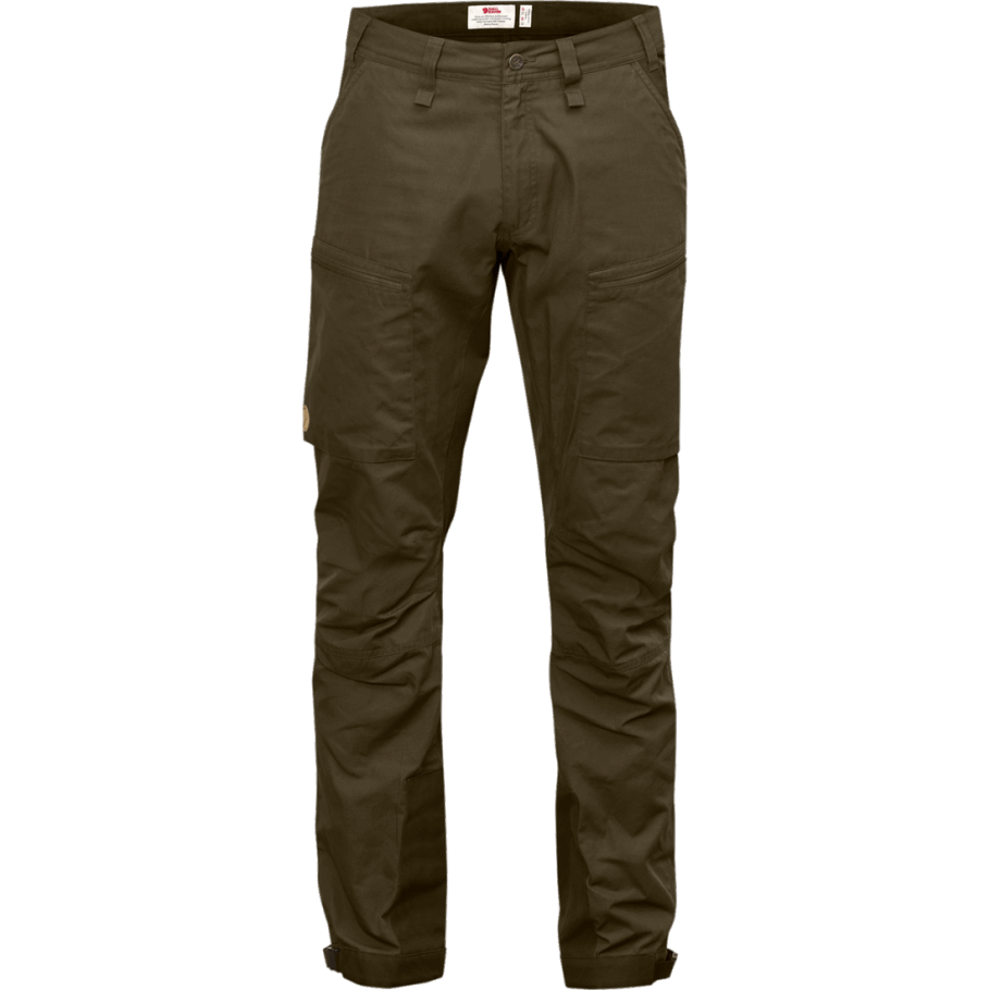 Fjällräven Fashion Dark Olive-dark Olive Abisko Lite Trekking Pantalones M Regular