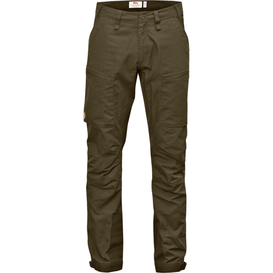 Pantalones De Trekking Abisko Lite Gris Oscuro M Long Fjällräven Fashion