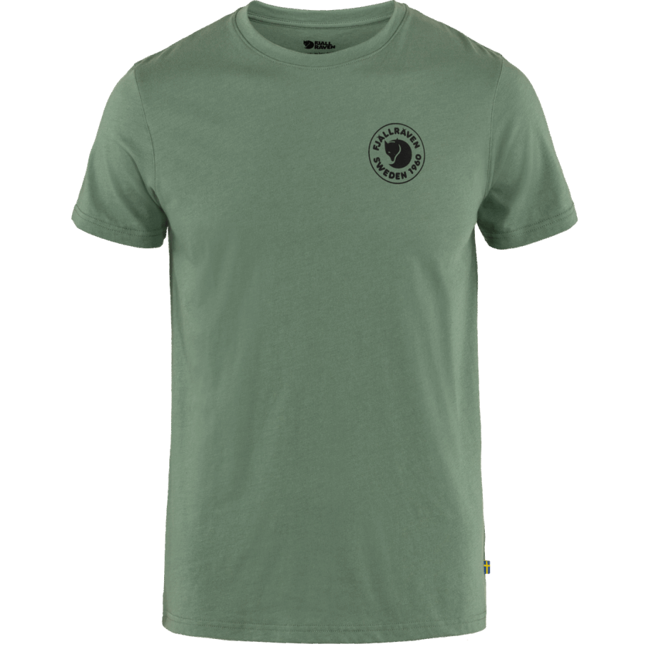 1960 Camiseta Con Logo Y Pátina Verde Fjällräven Fashion