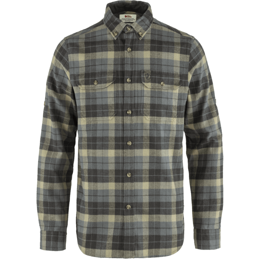 Fjällräven Moda Super Gris/gris Piedra Singi Camisa De Franela Gruesa M