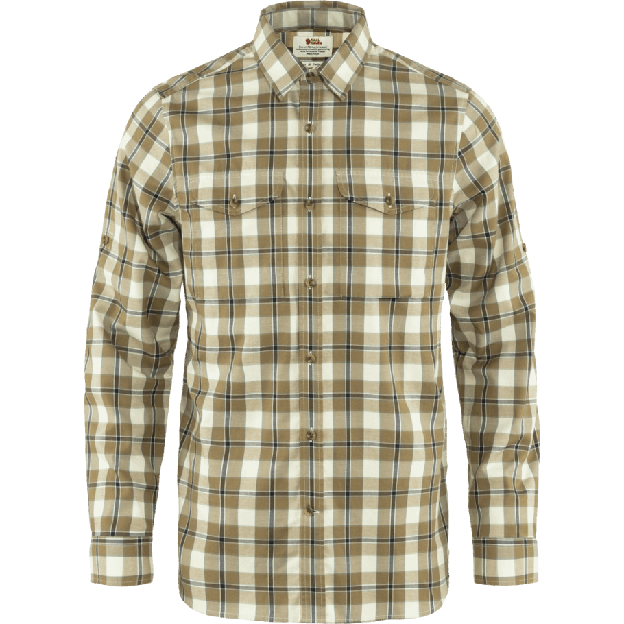 Fjällräven Fashion Singi Camisa De Franela Manga Larga Marrón Sarraceno-verde Pátina