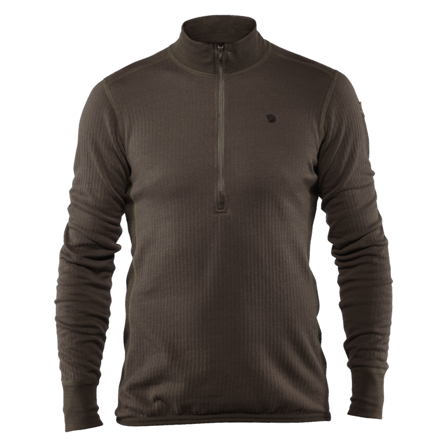 Värmland Woolterry Media Cremallera M Fjällräven Moda Oliva Oscuro