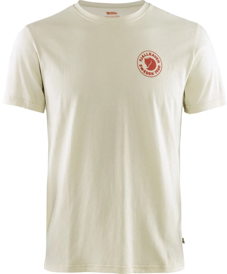 Blanco Tiza Fjällräven Moda 1960 Logo Camiseta M