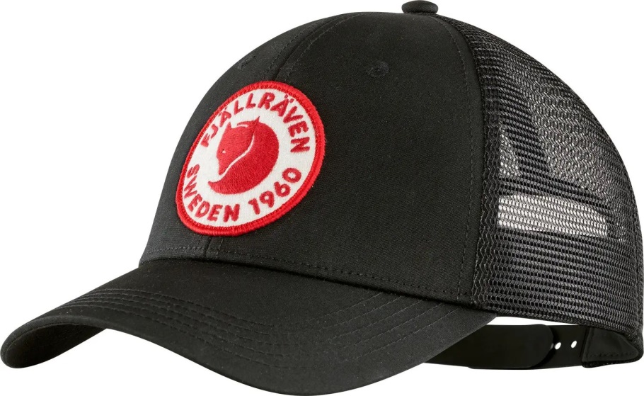 Gorra Fjällräven Fashion Black 1960 Logo Trucker