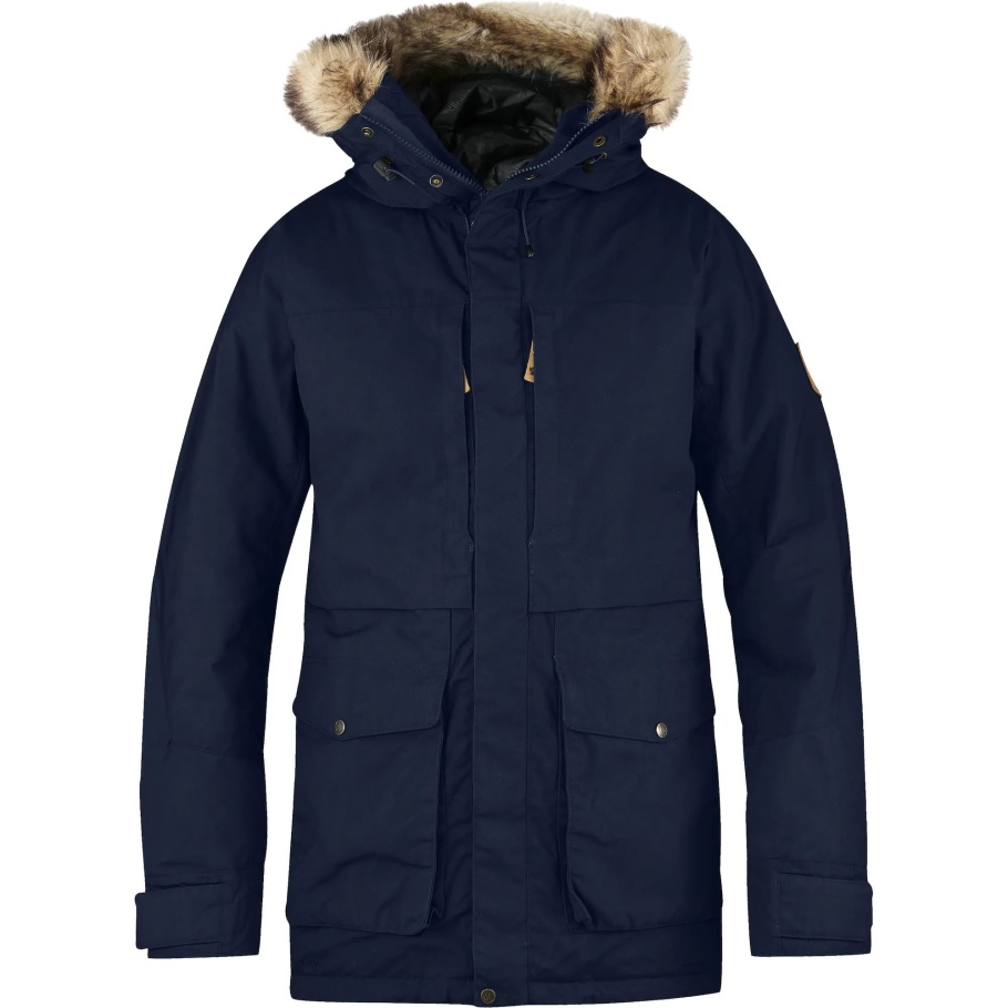 Parka Barents M Fjällräven Moda Azul Marino Oscuro