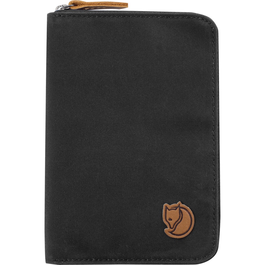 Fjällräven Cartera De Pasaporte Gris Oscuro De Moda