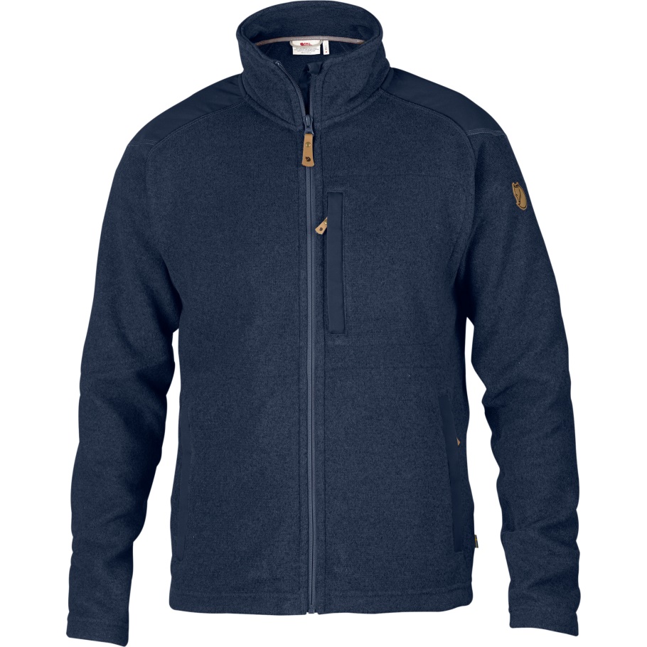 Buck Fleece M Fjällräven Marca De Moda Azul Marino Oscuro