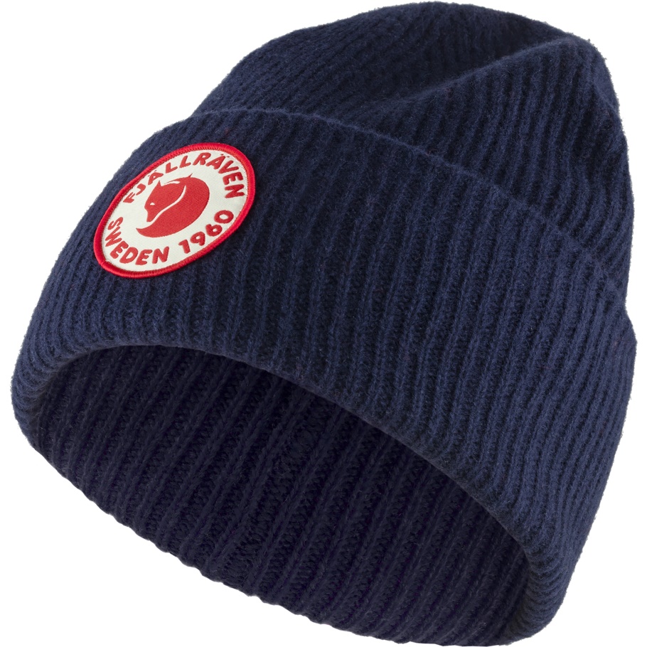 Fjällräven Moda 1960 Logo Sombrero Azul Marino Oscuro