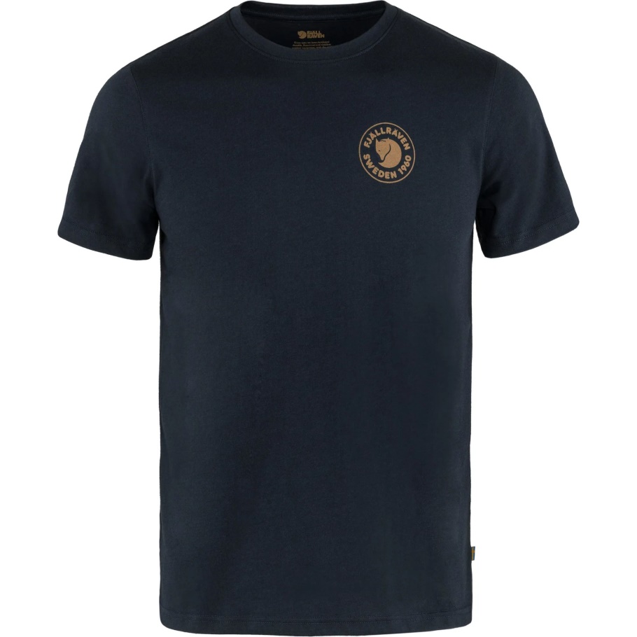 Fjällräven Moda 1960 Logo Camiseta M Azul Marino Oscuro