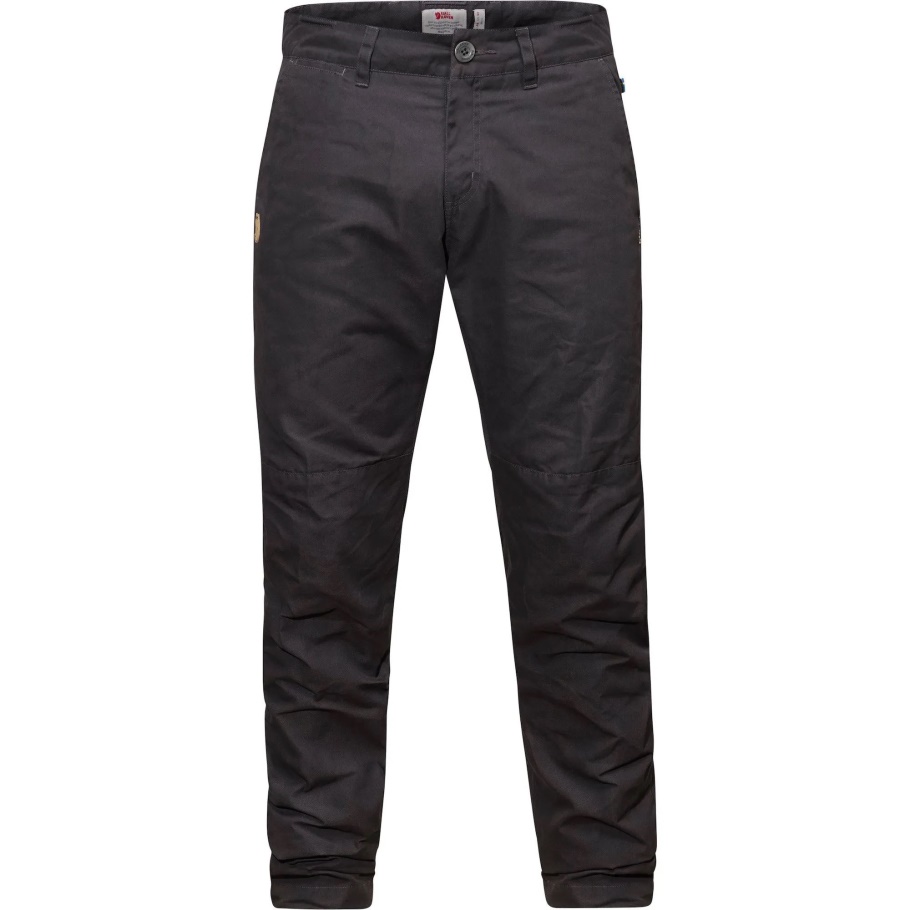 Srmland Tapered Winter Pants M Long Fjällräven Moda Gris Oscuro