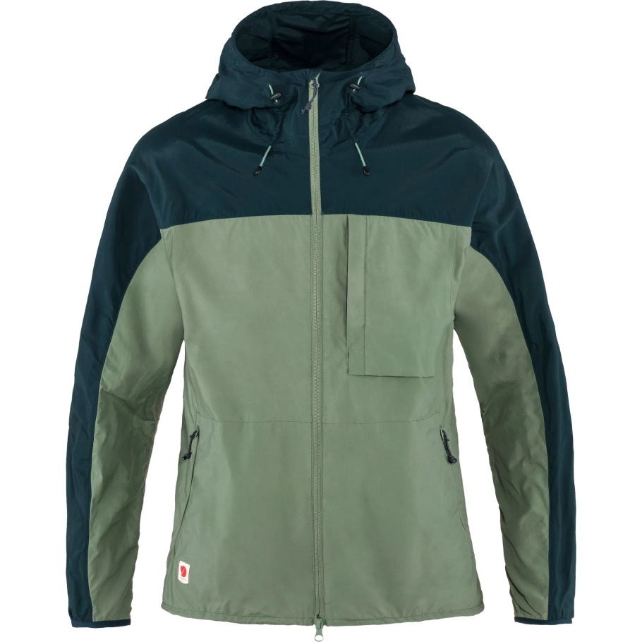 Pátina Verde-marino Chaqueta Cortavientos High Coast M Fjällräven Moda