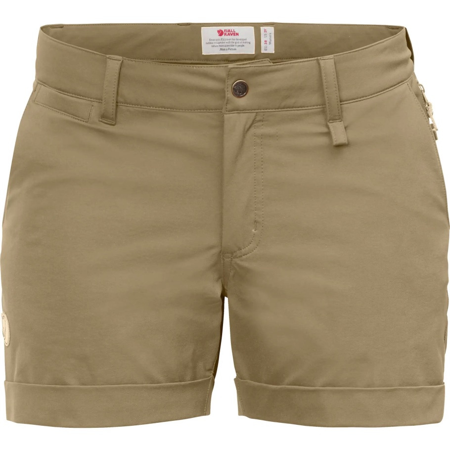 Sand Fjällräven Fashion Pantalones Cortos Elásticos Abisko W
