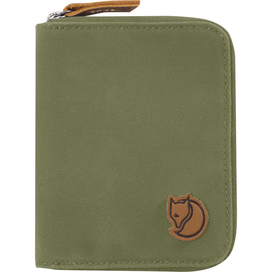 Billetera Con Cremallera Verde Fjällräven Moda