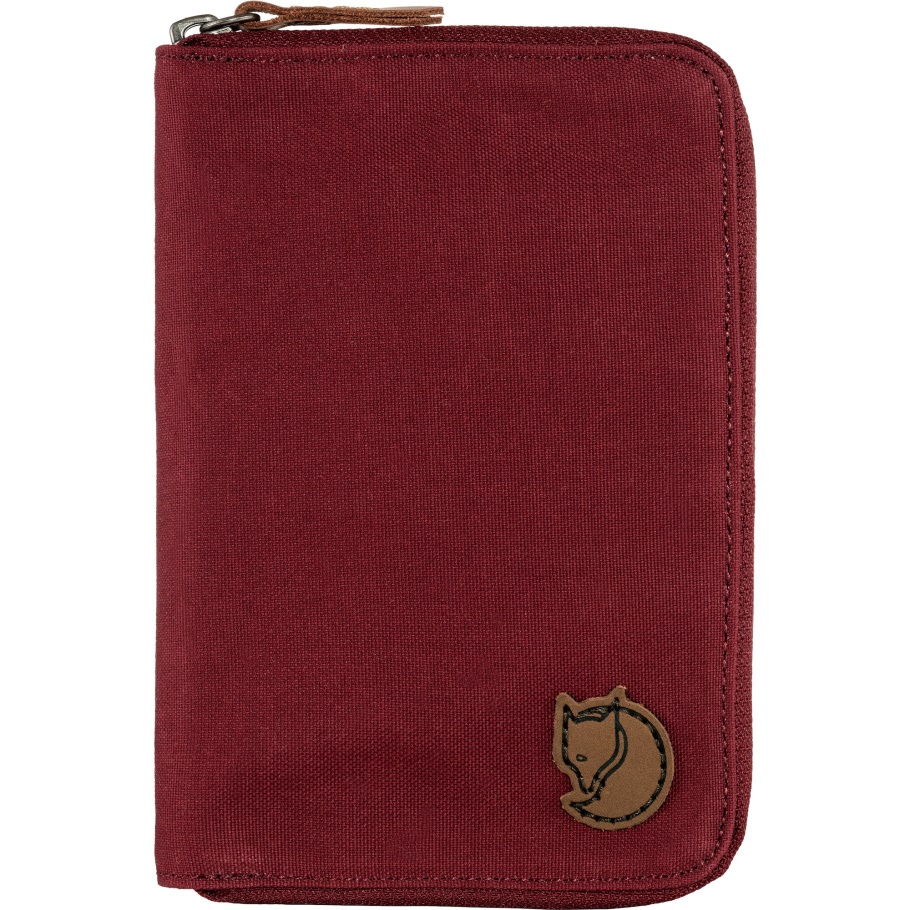 Cartera De Pasaporte Rojo Burdeos Fjällräven Moda