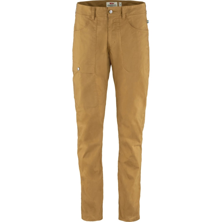 Alforfón Marrón Fjällräven Moda Todos Los Días Pantaloncitos M Largo
