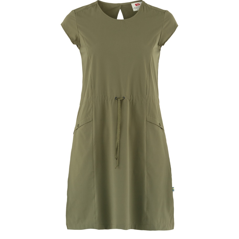 Vestido Verde High Coast Lite Con Moda Fjällräven