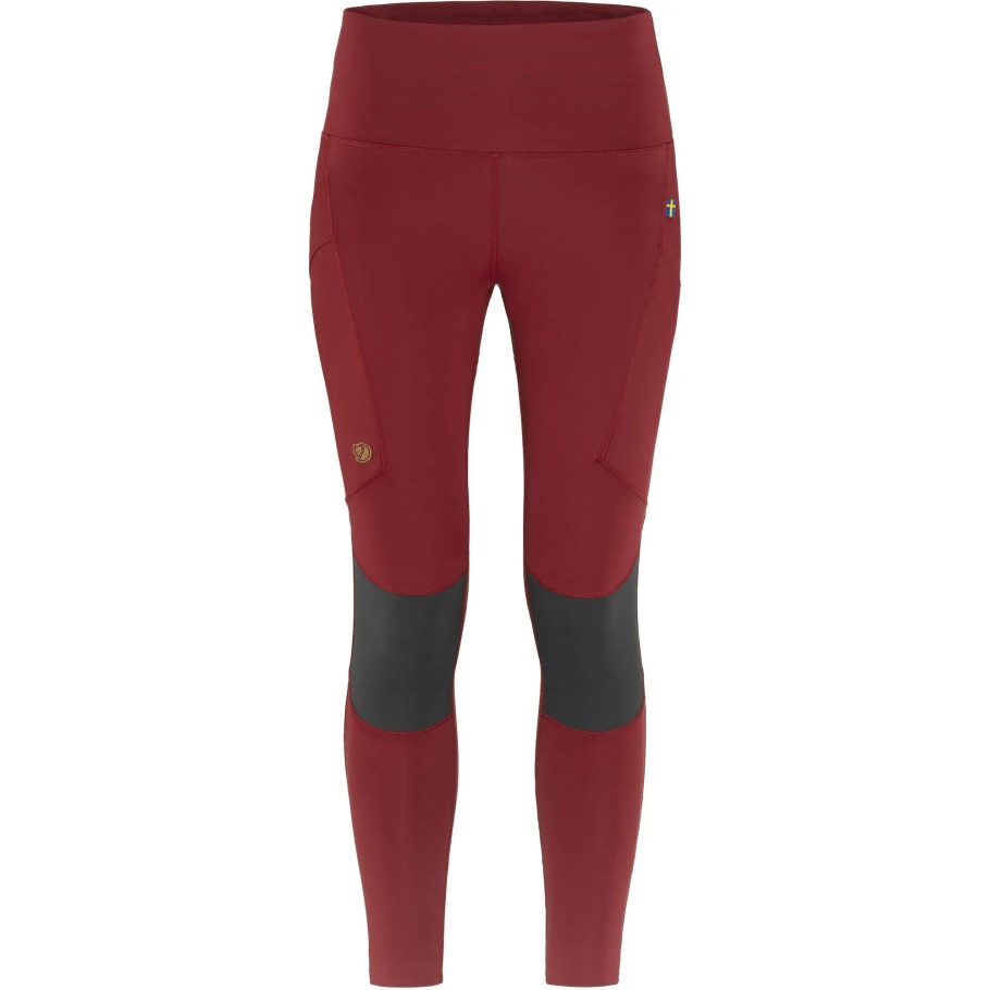 Fjällräven Fashion Pomegranate Rojo-hierro Gris Abisko Medias De Trekking Pro W