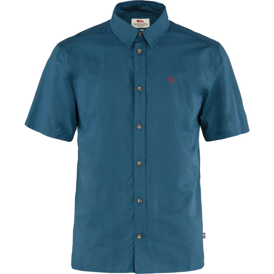 Övik Lite Camisa Ss M Tío Fjällräven Moda
