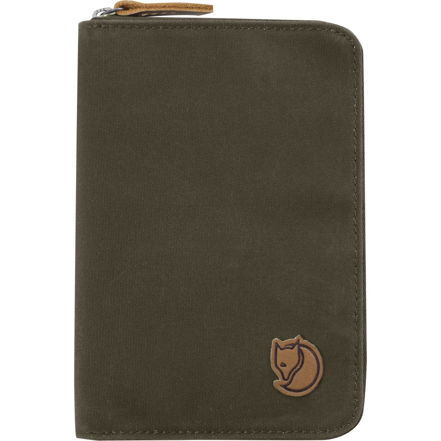 Pasaporte Billetera Verde Oliva Oscuro Fjällräven Moda