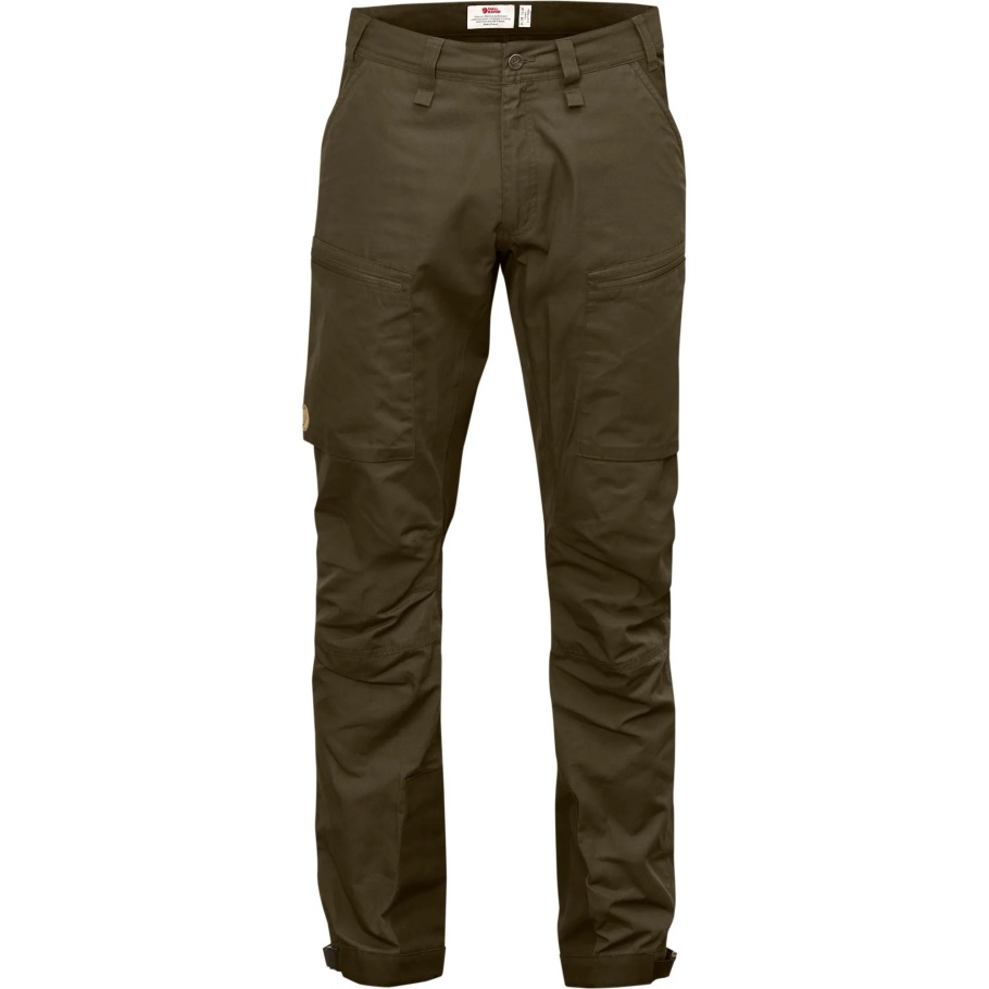 Fjällräven Moda Oliva Abisko Lite Trekking Pantalones M Reg