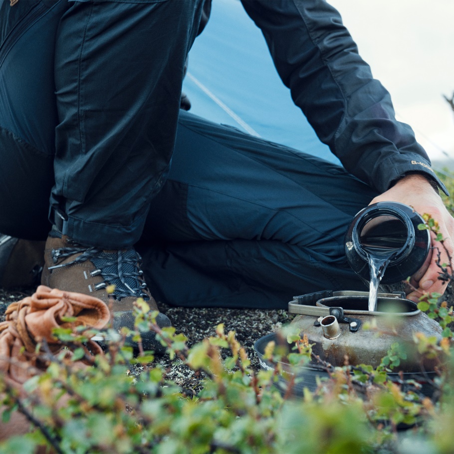 Fjällräven Moda Oliva Abisko Lite Trekking Pantalones M Reg