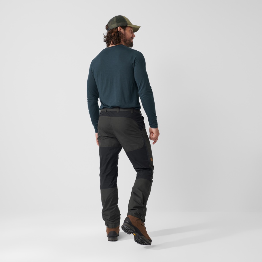 Fjällräven Moda Oliva Abisko Lite Trekking Pantalones M Reg