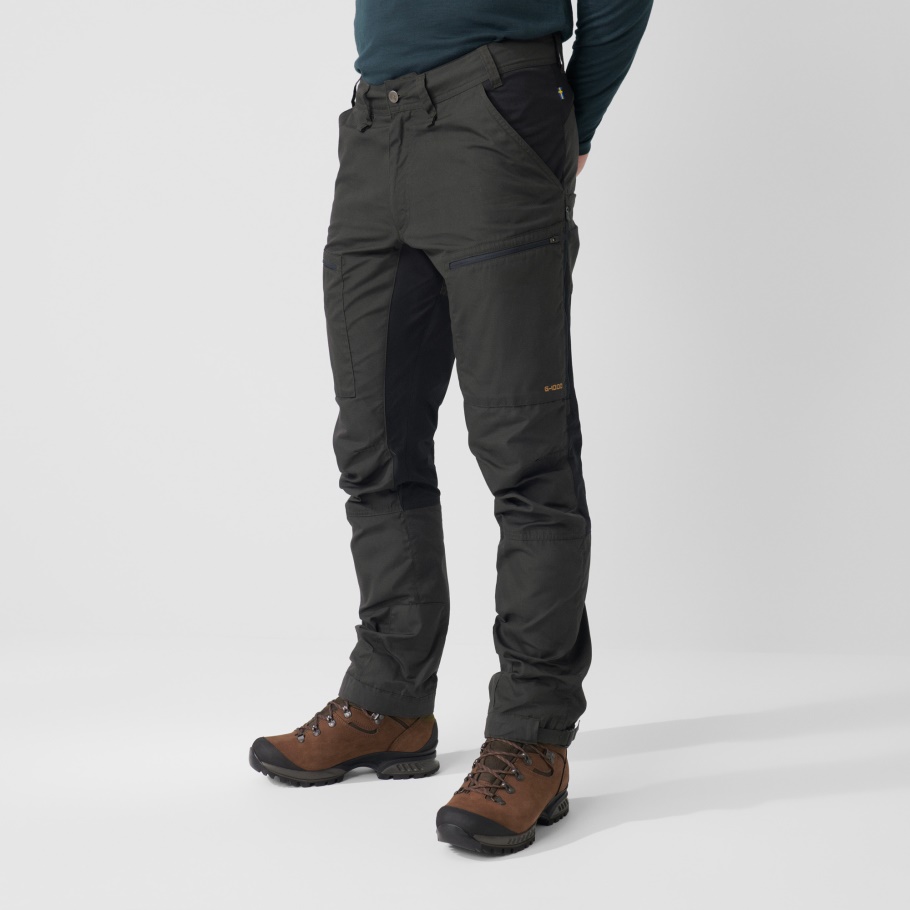 Fjällräven Moda Oliva Abisko Lite Trekking Pantalones M Reg