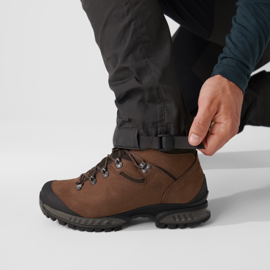 Fjällräven Moda Oliva Abisko Lite Trekking Pantalones M Reg