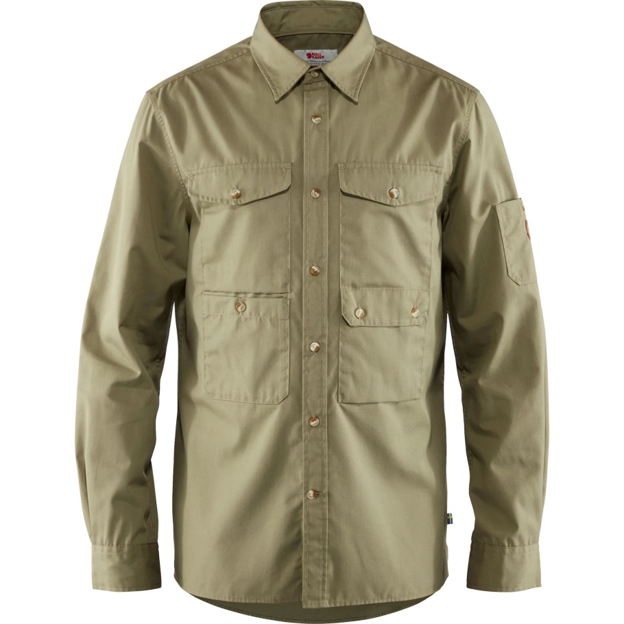 Övik Shade Pocket Shirt M Fjällräven Moda Verde