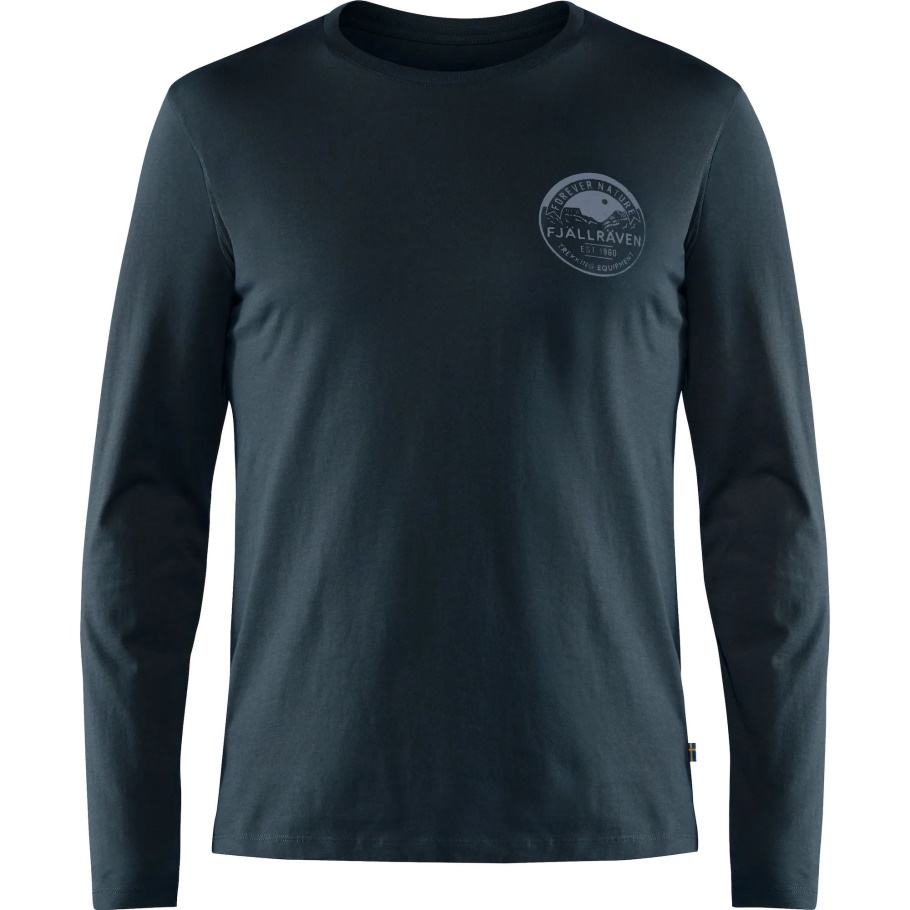 Azul Marino Oscuro Fjällräven Moda Para Siempre Naturaleza Distintivo Ls M