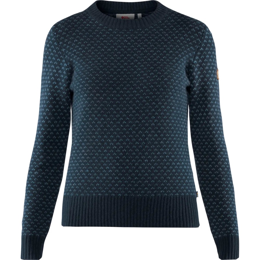 Fjällräven Moda Azul Marino Oscuro Övik Suéter Nórdico W