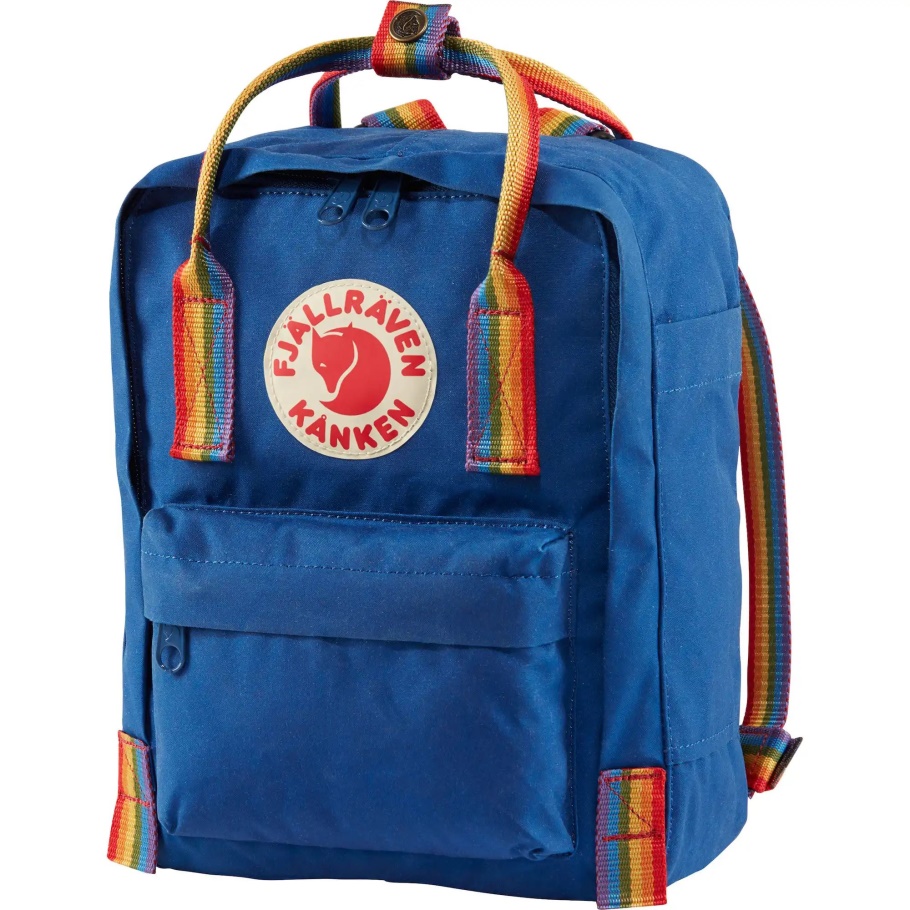 Patrón De Arco Iris Azul Profundo Fjällräven Moda Kånken Arco Iris Mini