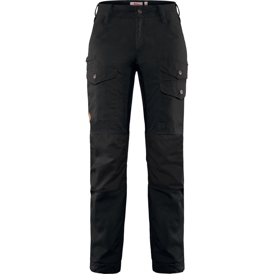 Pantalones Ventilados Vidda Pro Negros Con Moda Reg Fjällräven