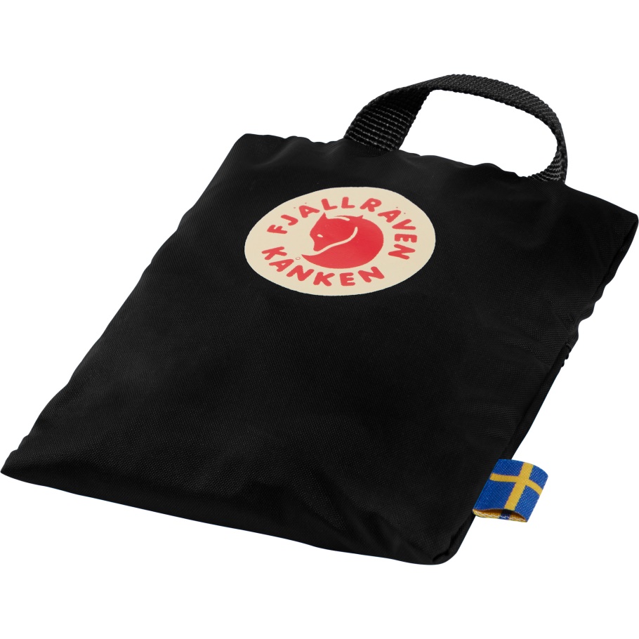 Negro Kånken Cubierta De Lluvia Mini Fjällräven Moda