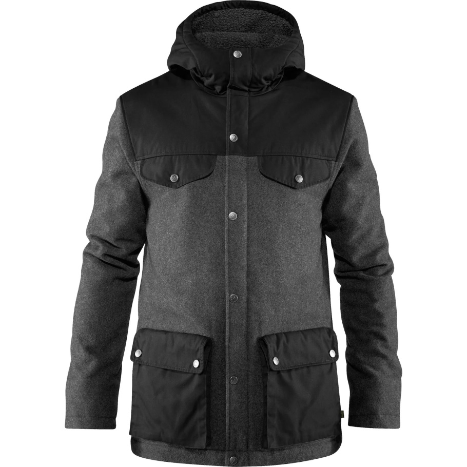 Gris Greenland Re-wool Chaqueta M Fjällräven Moda