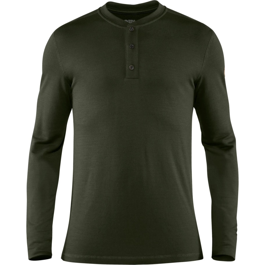 Fjällräven Marca De Moda Bosque Profundo Singi Merino Henley M