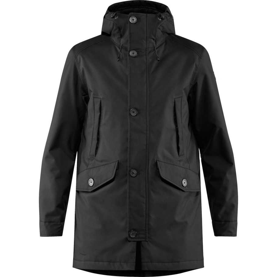 Negro Fjällräven Marca De Moda Kiruna Lite Parka M