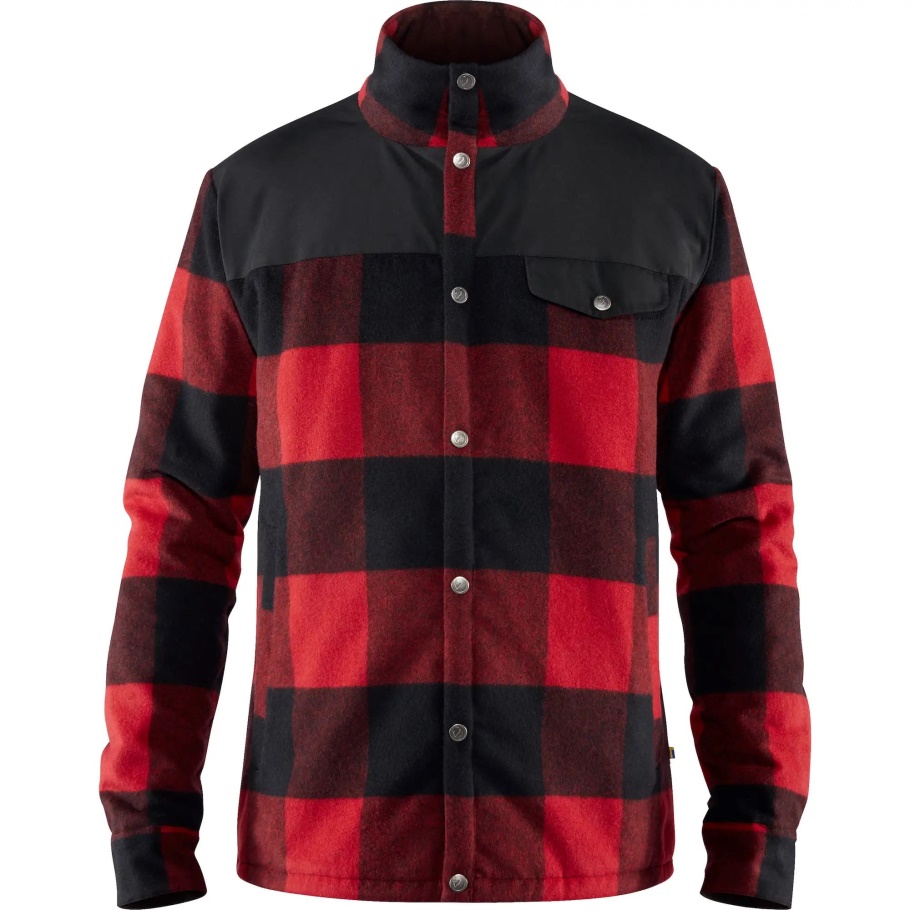 Chaqueta Acolchada De Lana De Canadá M Fjällräven Moda Rojo