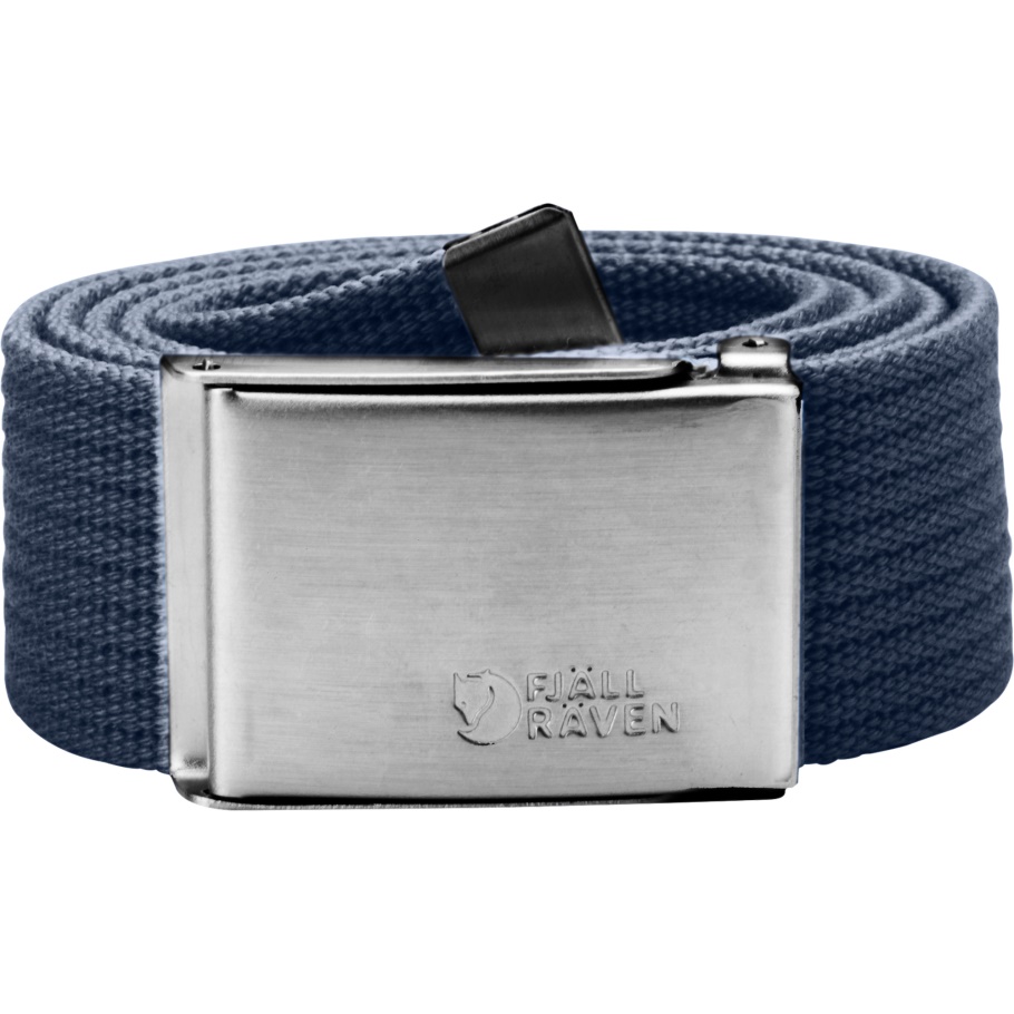 Cinturón De Lona De La Marca De Moda Fjällräven Azul Marino Oscuro