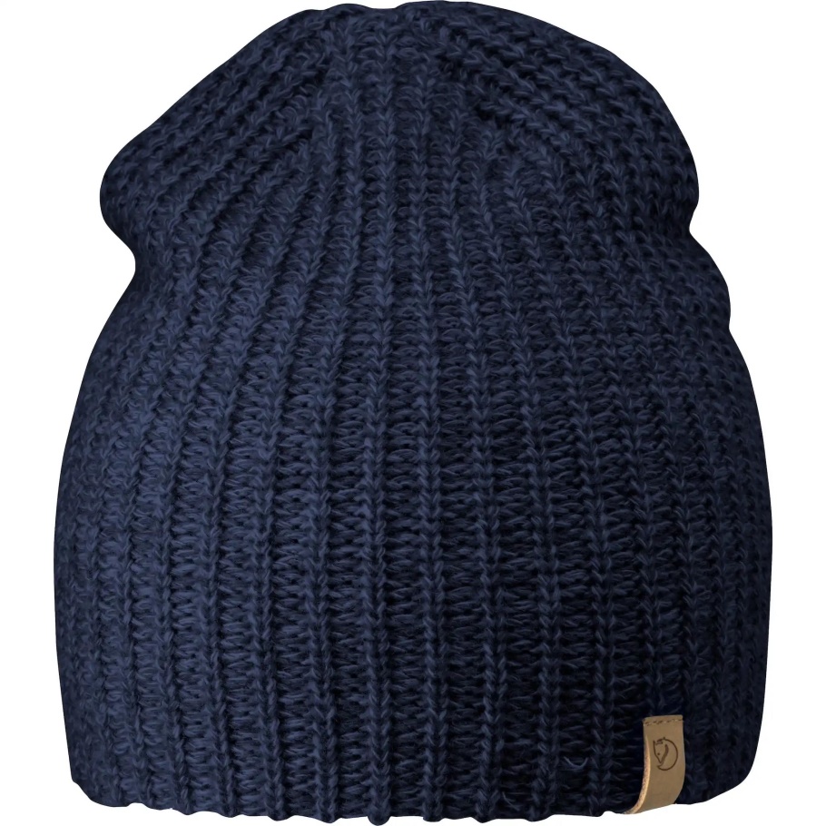 Moda Övik Melange Gorro Azul Marino Fjällräven Moda