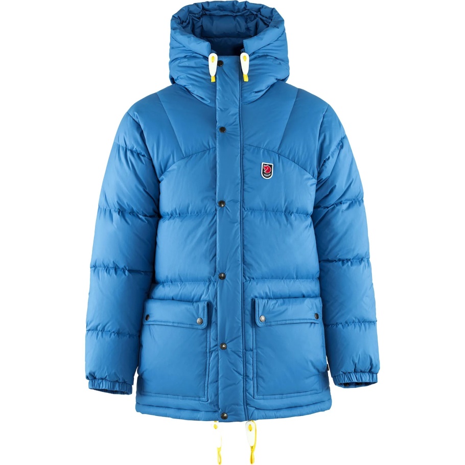 Chaqueta De Plumón Expedición Azul M Fjällräven Marca De Moda