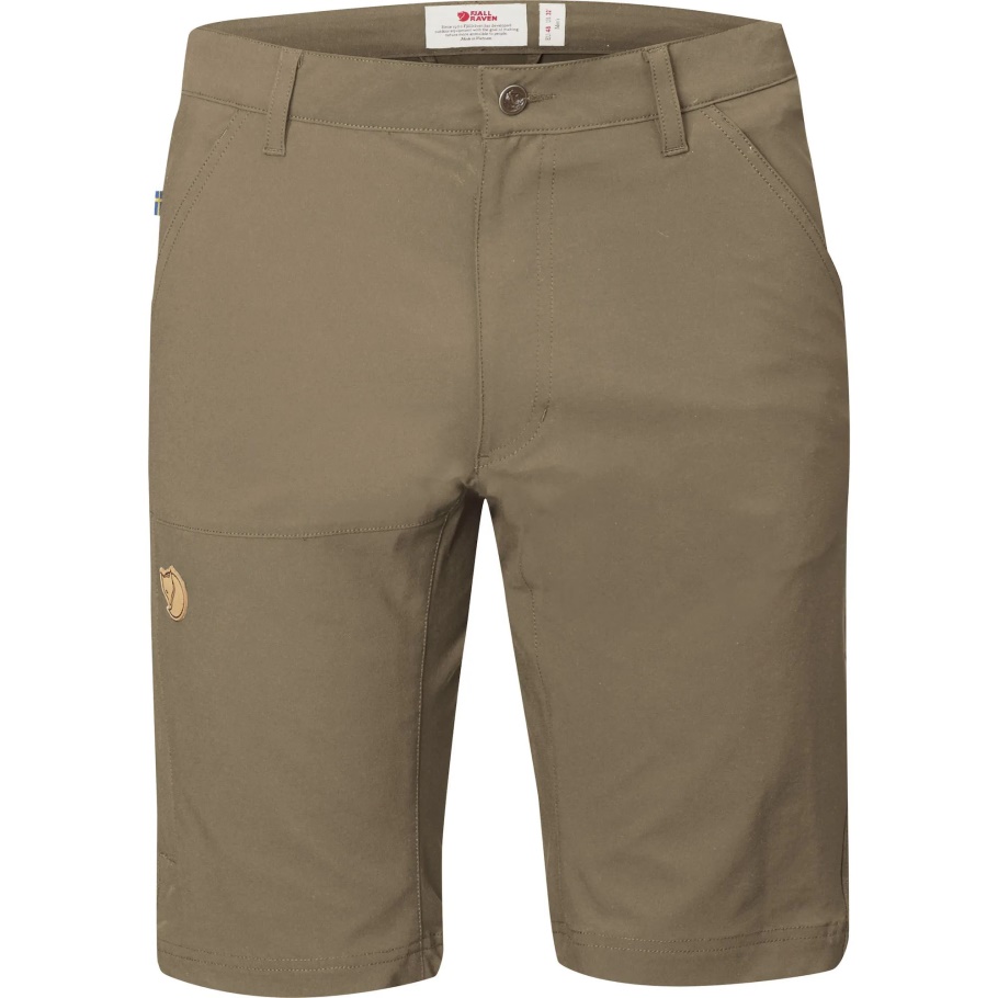 Fjällräven Moda Abisko Lite Pantalones Cortos M Oliva Claro