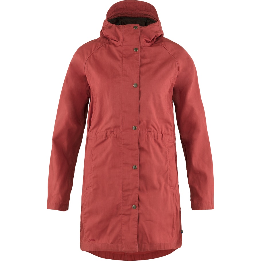 Rojo Frambuesa Fjällräven Moda Karla Lite Chaqueta W