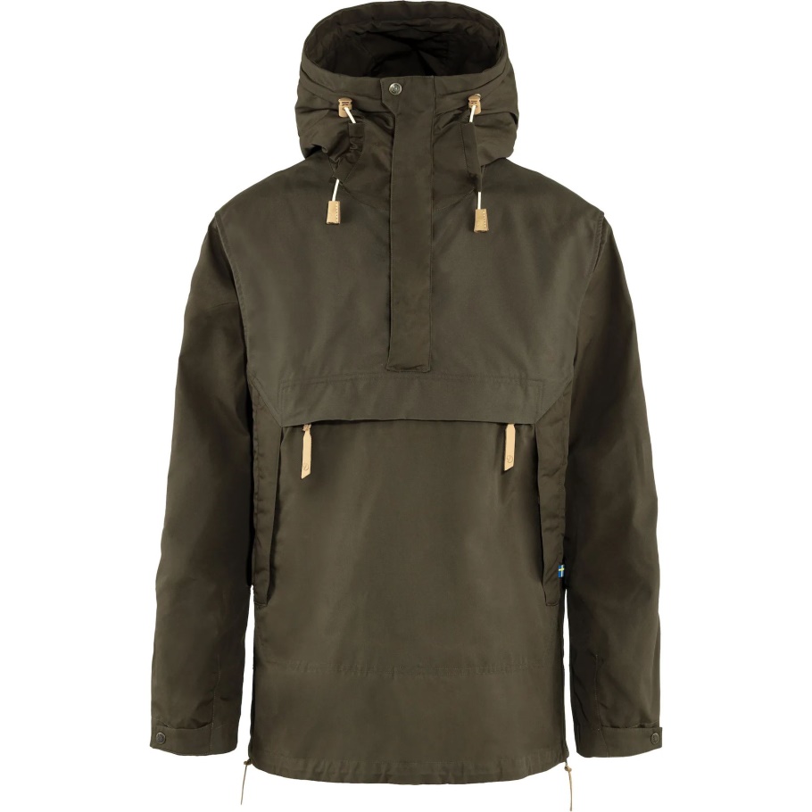 Anorak De Moda Verde Oliva Oscuro Fjällräven No. 8 Metros