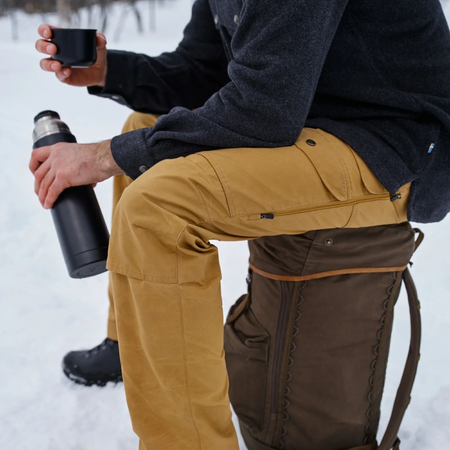 Montaña Azul-basalto Vidda Pro Pantalones Ventilados M Reg Fjällräven Moda