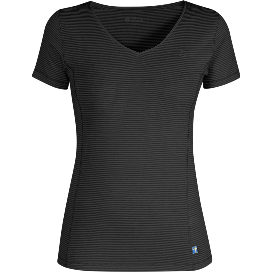 Camiseta Gris Oscuro Abisko Cool Con Moda Fjällräven