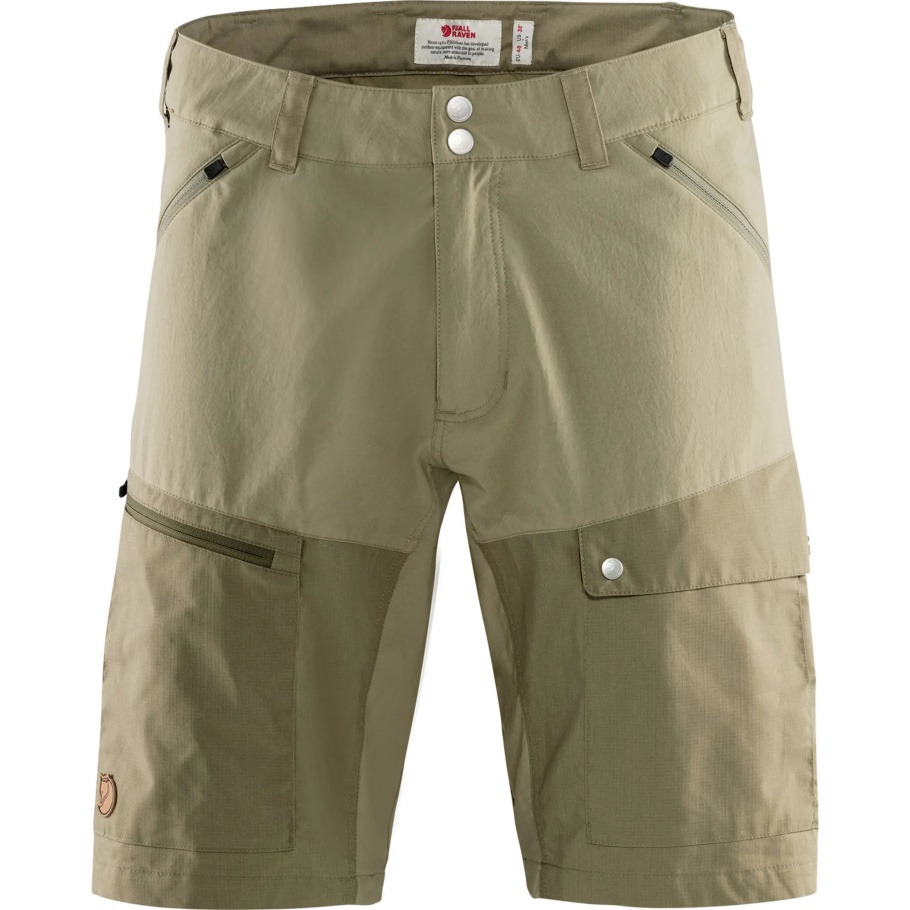 Abisko Midsummer Shorts M Savanna-light Olive Fjällräven Moda